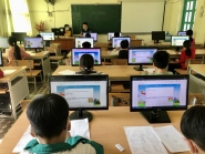 Trường Tiểu học Him Lam tổ chức vòng thi cấp trường cuộc thi Violympic Toán qua mạng Internet