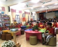 Trường Tiểu học Hà Nội -  Điện Biên Phủ tổ chức tiết đọc thư viện  tại buổi sinh hoạt chuyên môn cụm trường tiểu học  Năm học 2022-2023