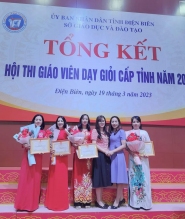 Giáo viên trường mầm non Him Lam đạt thành tích cao  trong Hội thi giáo viên dạy giỏi cấp Tỉnh Năm học 2022-2023