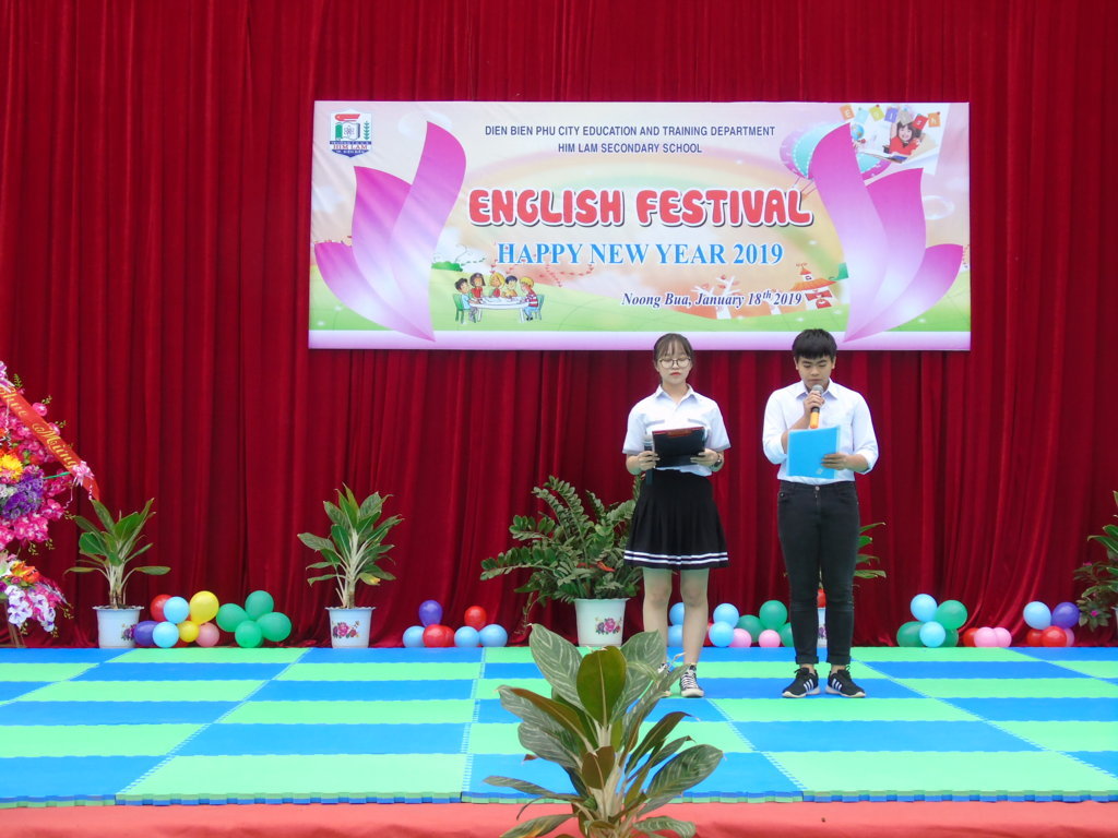 Trường THCS Him Lam tổ chức thành công Ngày hội tiếng Anh – Chào xuân 2019 “English Festival - Happy new year 2019”