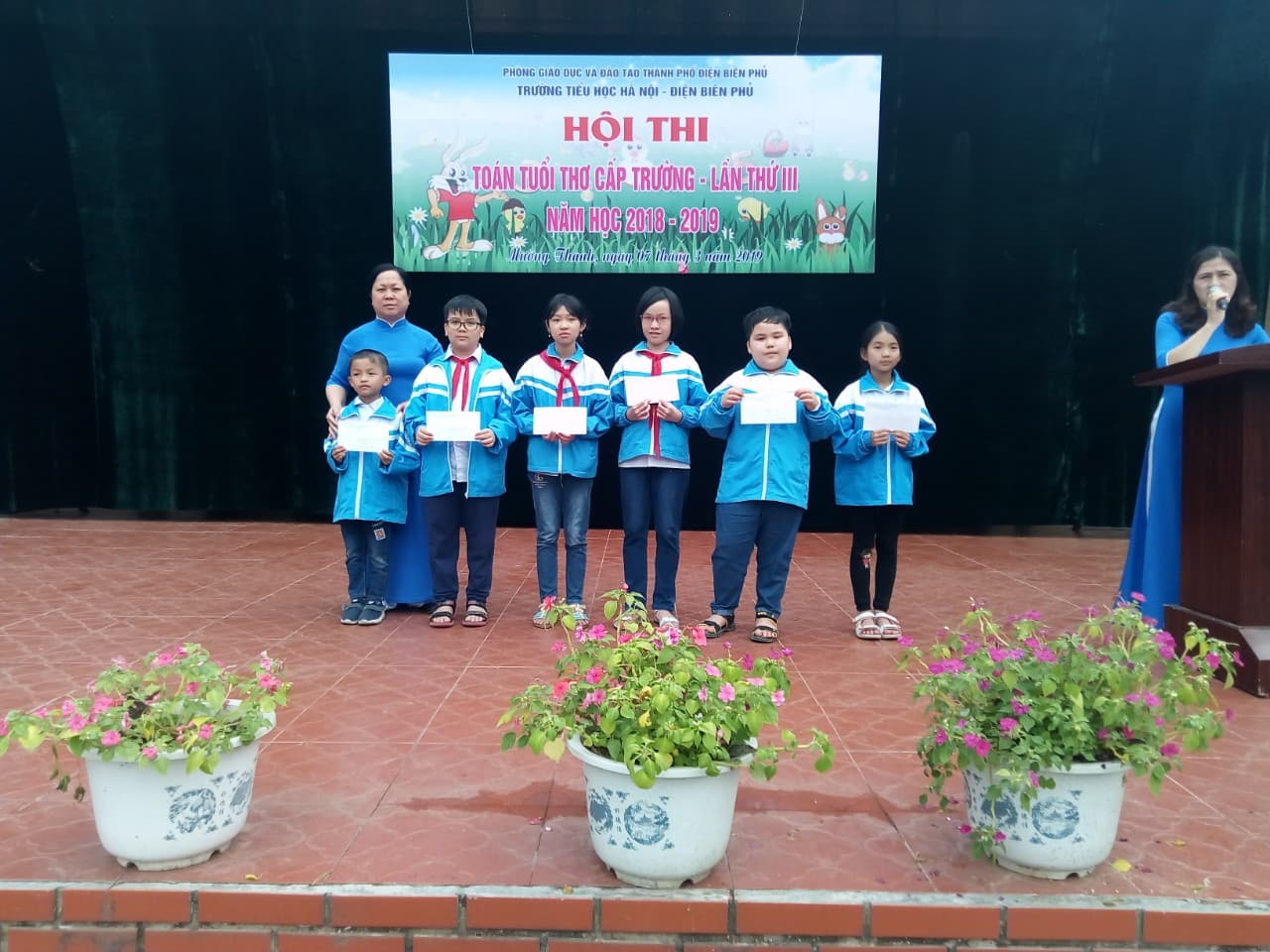 Trường Tiểu học Hà Nội-Điện Biên Phủ tổ chức “Giao lưu Olympic Toán tuổi thơ cấp trường” cho học sinh năm học 2018-2019.