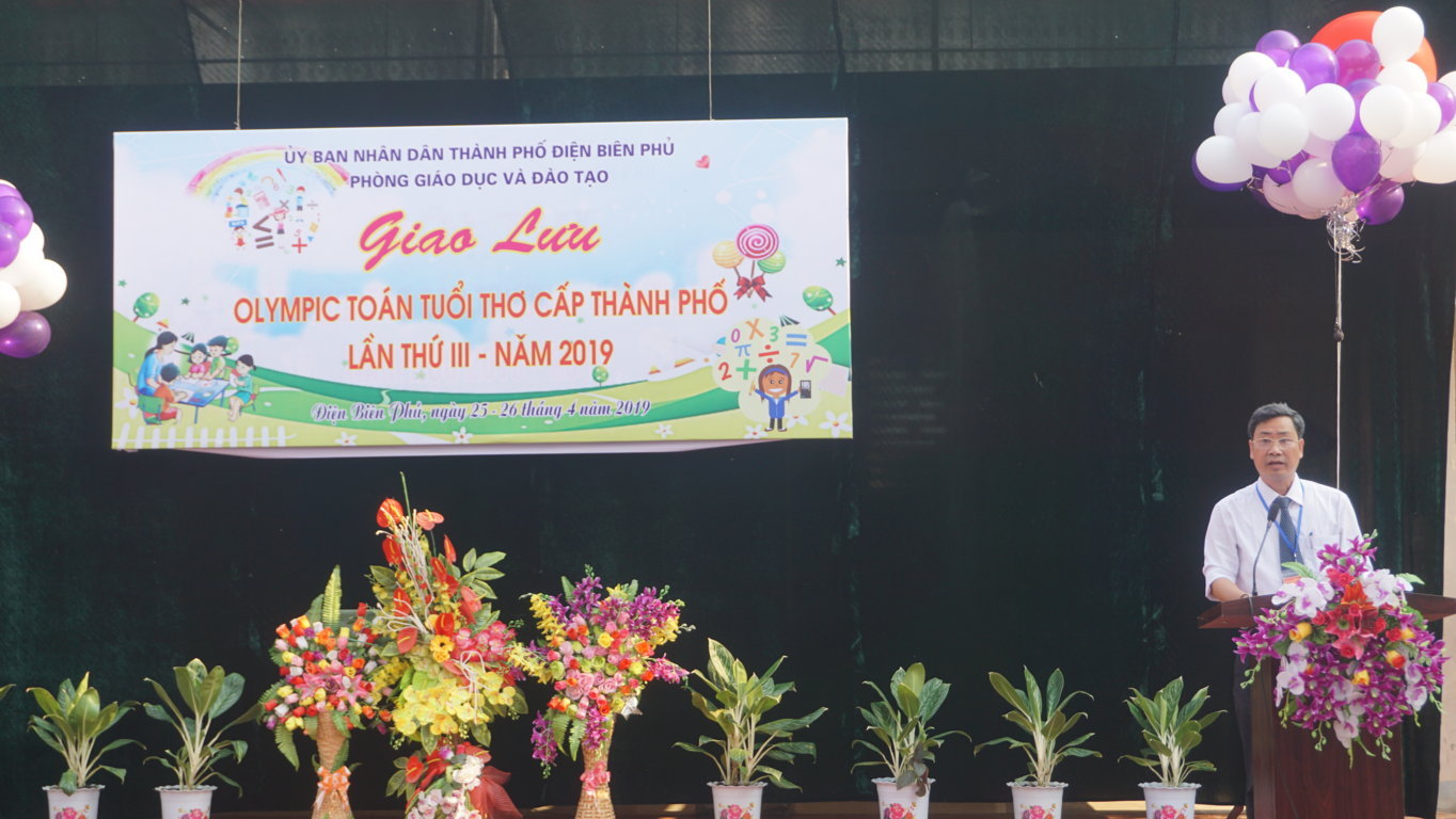 Phòng Giáo dục và Đào tạo thành phố Điện Biên Phủ tổ chức giao lưu Olympic Toán Tuổi thơ cấp thành phố lần thứ III năm 2019