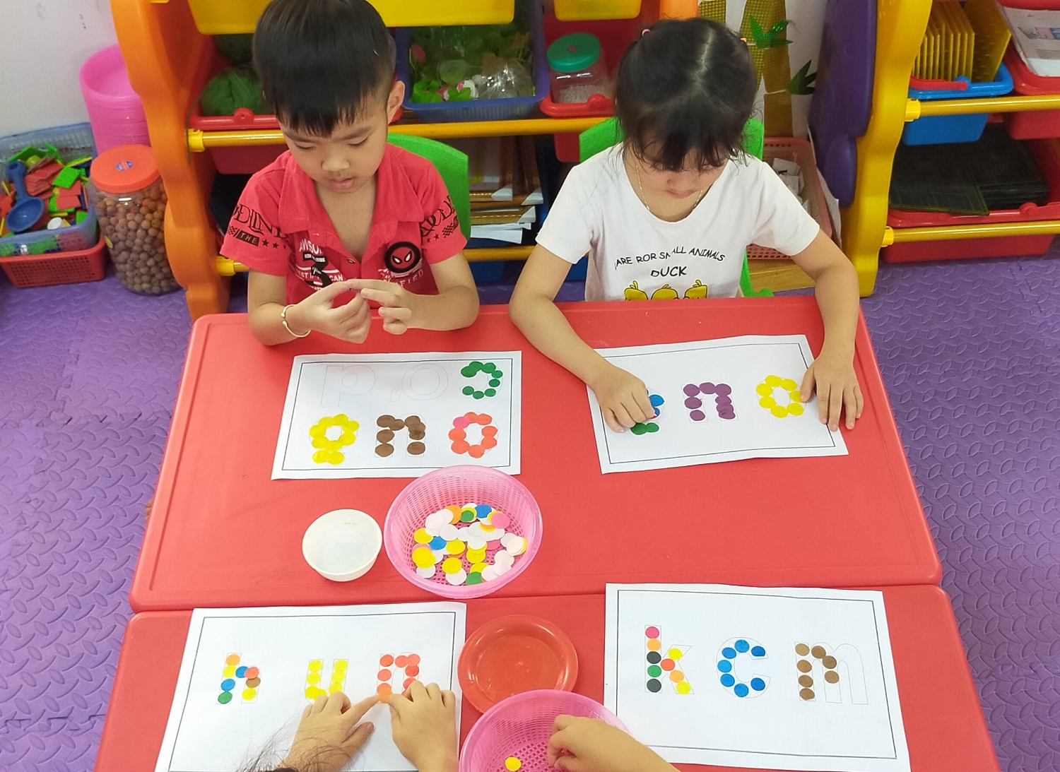 Trường mầm non 7/5 thực hiện đề án “Tăng cường tiếng Việt cho trẻ người dân tộc thiểu số”