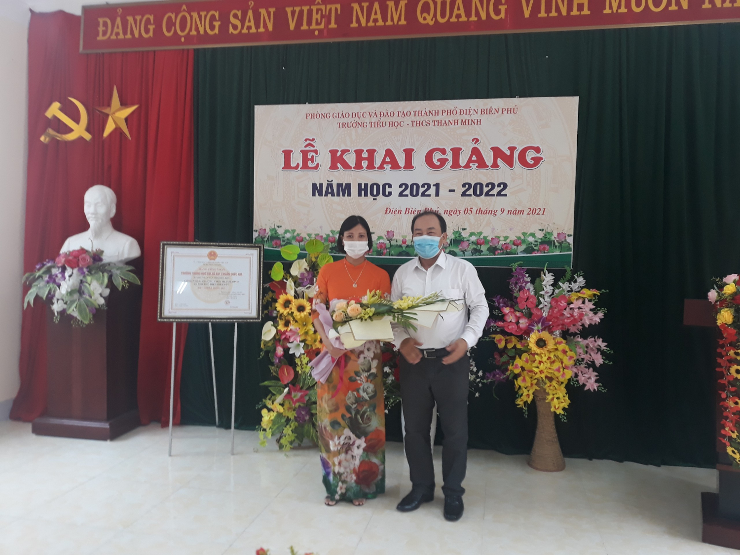 Trường TH – THCS Thanh Minh tổ chức khai giảng năm học 2021 – 2022