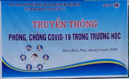 TRƯỜNG THCS TRẦN CAN TÍCH CỰC THỰC HIỆN CÔNG TÁC PHÒNG, CHỐNG DỊCH BỆNH COVID – 19