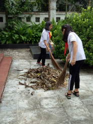 TRƯỜNG TH-THCS THANH TRƯỜNG TỔ CHỨC CÁC HOẠT ĐỘNG HƯỚNG ỨNG CHIẾN DỊCH LÀM CHO THẾ GIỚI SẠCH HƠN NĂM 2020