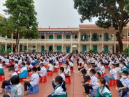 Trường tiểu học Him Lam tổ chức Hoạt động trải nghiệm  “Chúng em với an toàn giao thông”