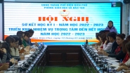 Phòng Giáo dục và Đào tạo thành phố Điện Biên Phủ tổ chức Hội nghị Sơ kết học kỳ I năm học 2022-2023