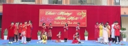 Hoạt động văn nghệ mừng Đảng, mừng Xuân trường THCS Tân Bình