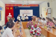 Đoàn Luật sự Thành phố Hà Nội tới thăm và trao quà hỗ trợ “Bữa trưa cho em” tại Trường Mầm non Sơn Ca, Thành phố Điện Biên Phủ