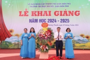 Trường Tiểu học Hà Nội - Điện Biên Phủ hân hoan tổ chức  Lễ khai giảng năm học mới 2024 - 2025