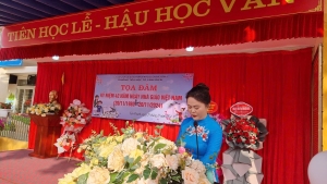 TRƯỜNG TIỂU HỌC TÔ VĨNH DIỆN TỔ CHỨC TỌA ĐÀM KỶ NIỆM 42 NGÀY NHÀ GIÁO VIỆT NAM 20/11/2024