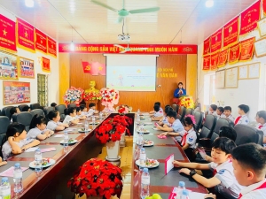 TƯNG BỪNG ĐẠI HỘI CHÁU NGOAN BÁC HỒ  TRƯỜNG TIỂU HỌC BẾ VĂN ĐÀN NĂM HỌC 2024-2025