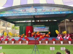 TRƯỜNG TIỂU HỌC NAM THANH LONG TRỌNG TỔ CHỨC LỄ TỔNG KẾT VÀ VINH DANH HỌC SINH ĐẠT THÀNH TÍCH CAO TRONG HỌC TẬP VÀ PHONG TRÀO, NĂM HỌC 2024 - 2025