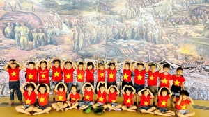 TRƯỜNG MẦM NON HOA SEN TỔ CHỨC HOẠT ĐỘNG THAM QUAN, TRẢI NGHIỆM VỚI CHỦ ĐỀ:  “HƯỚNG VỀ ĐIỆN BIÊN PHỦ NHỮNG NGÀY THÁNG 5 LỊCH SỬ”