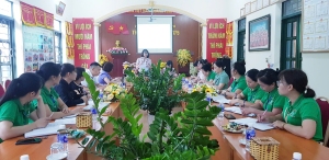 TRƯỜNG MẦM NON 7/5 ĐÓN ĐOÀN ĐÁNH GIÁ NGOÀI CỦA SỞ GIÁO DỤC VÀ ĐÀO TẠO TỈNH ĐIỆN BIÊN
