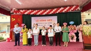 TRƯỜNG TIỂU HỌC NOONG BUA LONG TRỌNG TỔ CHỨC  LỄ TỔNG KẾT – VINH DANH VÀ TRAO THƯỞNG  NĂM HỌC 2024 - 2025