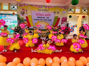 TRƯỜNG MẦM NON SƠN CA – THÀNH PHỐ ĐIỆN BIÊN PHỦ TỔ CHỨC TỔNG KẾT NĂM HỌC VÀ CHIA TAY TRẺ 5 TUỔI RA TRƯỜNG NĂM HỌC 2024 – 2025