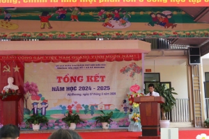 TRƯỜNG TIỂU HỌC SỐ 1 XÃ PÁ KHOANG TỔNG KẾT NĂM HỌC 2024 - 2025