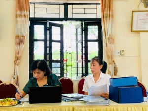 Trường THCS Mường Thanh vinh dự đón đoàn Đánh giá ngoài của Sở GD&ĐT Điện Biên