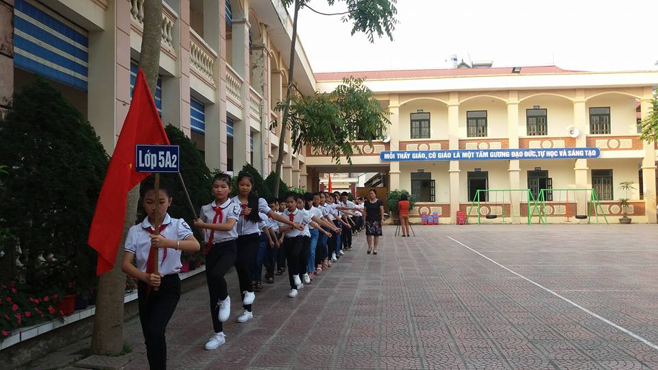 Liên đội Trường Tiểu học Nam Thanh tổ chức ngày hội “Thiếu nhi vui khỏe  - Tiến bước lên Đoàn