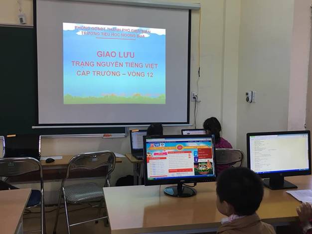 Trường Tiểu học Noong Bua tổ chức thi Trạng nguyên Tiếng Việt