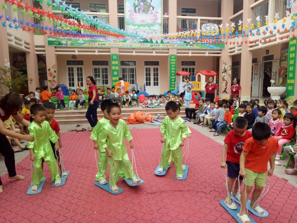 Những hoạt động thiết thực chào mừng ngày 20/11/ 2019 của trường mầm non Hoa Hồng thành phố Điện Biên Phủ