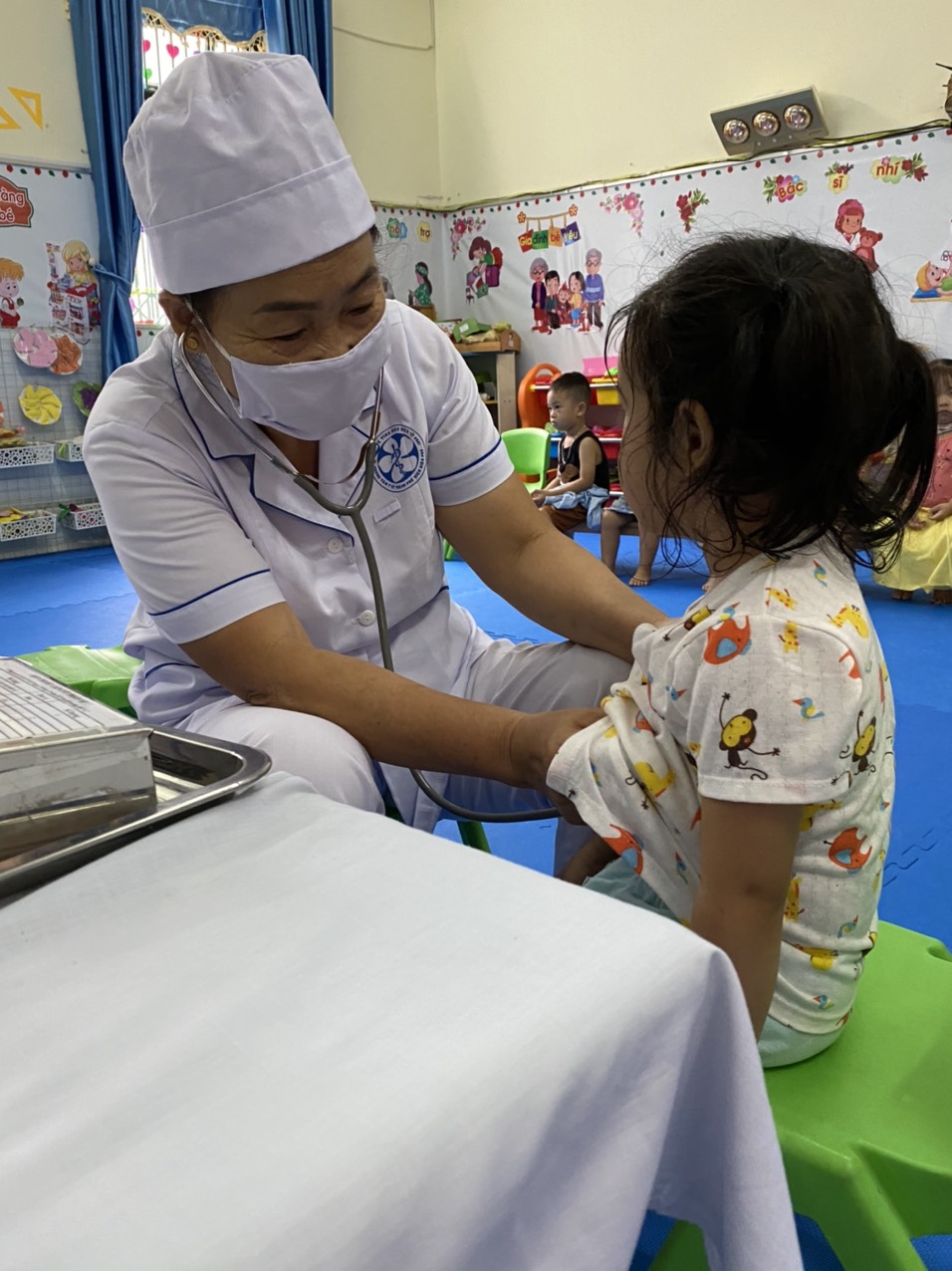Chiến dịch tiêm bổ sung vắc xin bại liệt ( IPV) tại trường mầm non Hoa Sen