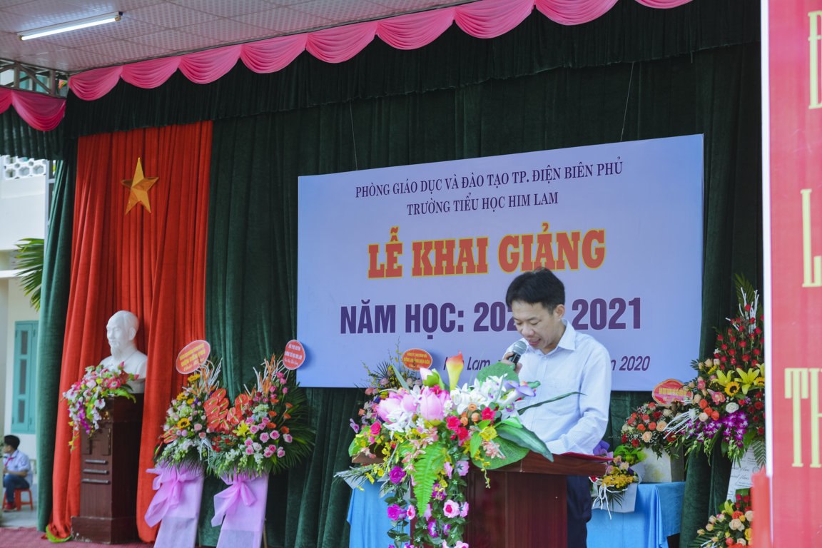 Trường Tiểu học Him Lam, thành phố Điện Biên Phủ tổ chức  lễ khai giảng năm học mới 2020-2021
