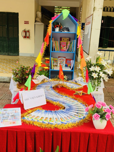 Trường Tiểu học Nam Thanh tổ chức Ngày hội đọc sách hưởng ứng Ngày sách Việt Nam lần thứ 8 của Ngành Giáo dục và Đào tạo