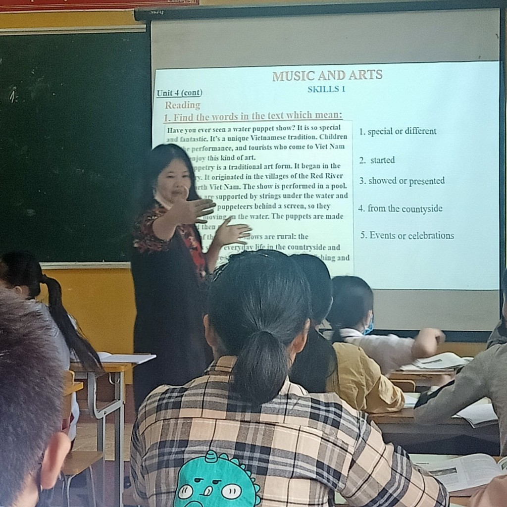 Trường THCS xã Nà Nhạn tổ chức thành công hội thi giáo viên dạy giỏi cấp trường năm học 2021 - 2022.