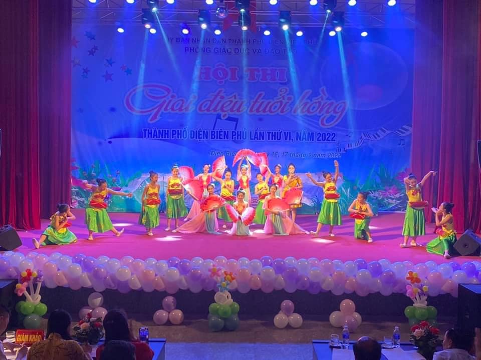 Phòng Giáo dục và Đào tạo thành phố đã tổ chức thành công Hội thi “ giai điệu tuổi hồng” thành phố Điện Biên Phủ lần thứ VI, năm 2022.