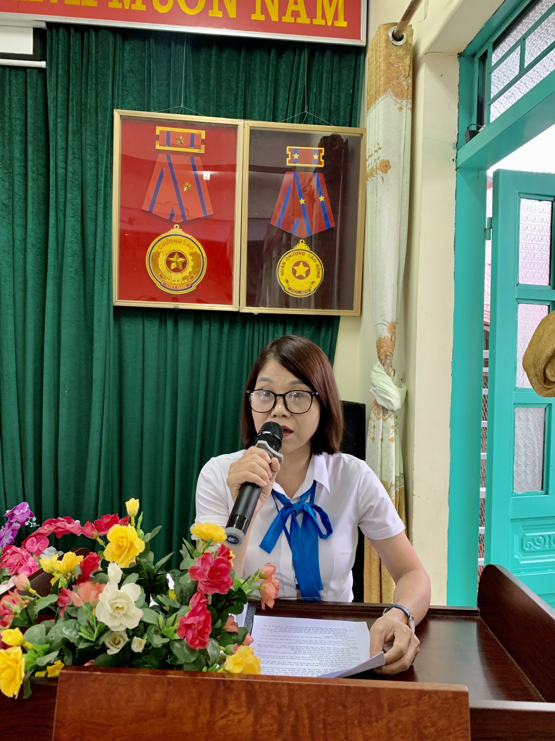 Trường Tiểu học Him Lam tổ chức Hội nghị  Cán bộ, viên chức năm học 2022-2023