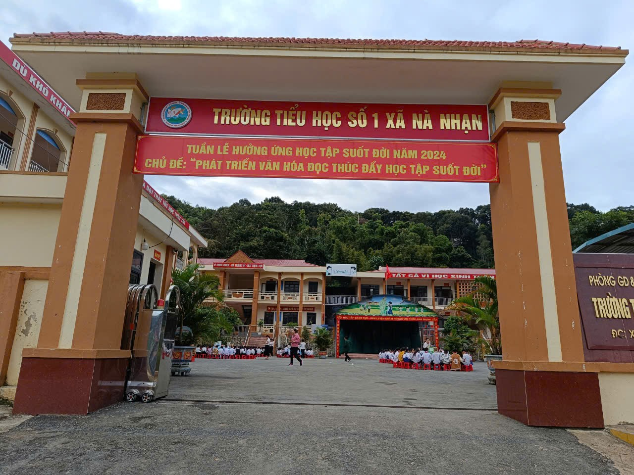 TRƯỜNG TIỂU HỌC SỐ 1 NÀ NHẠN HƯỞNG ỨNG TUẦN LỄ HỌC TẬP SUỐT ĐỜI NĂM 2024