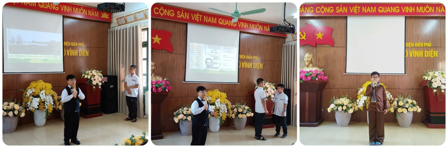 TRƯỜNG TIỂU HỌC TÔ VĨNH DIỆN TỔ CHỨC HỘI THI  KỂ CHUYỆN THEO SÁCH  LẦN THỨ NHẤT NĂM HỌC 2024-2025  VỚI CHỦ ĐỀ “ BÁC HỒ KÍNH YÊU VÀ ANH BỘ ĐỘI CỤ HỒ”